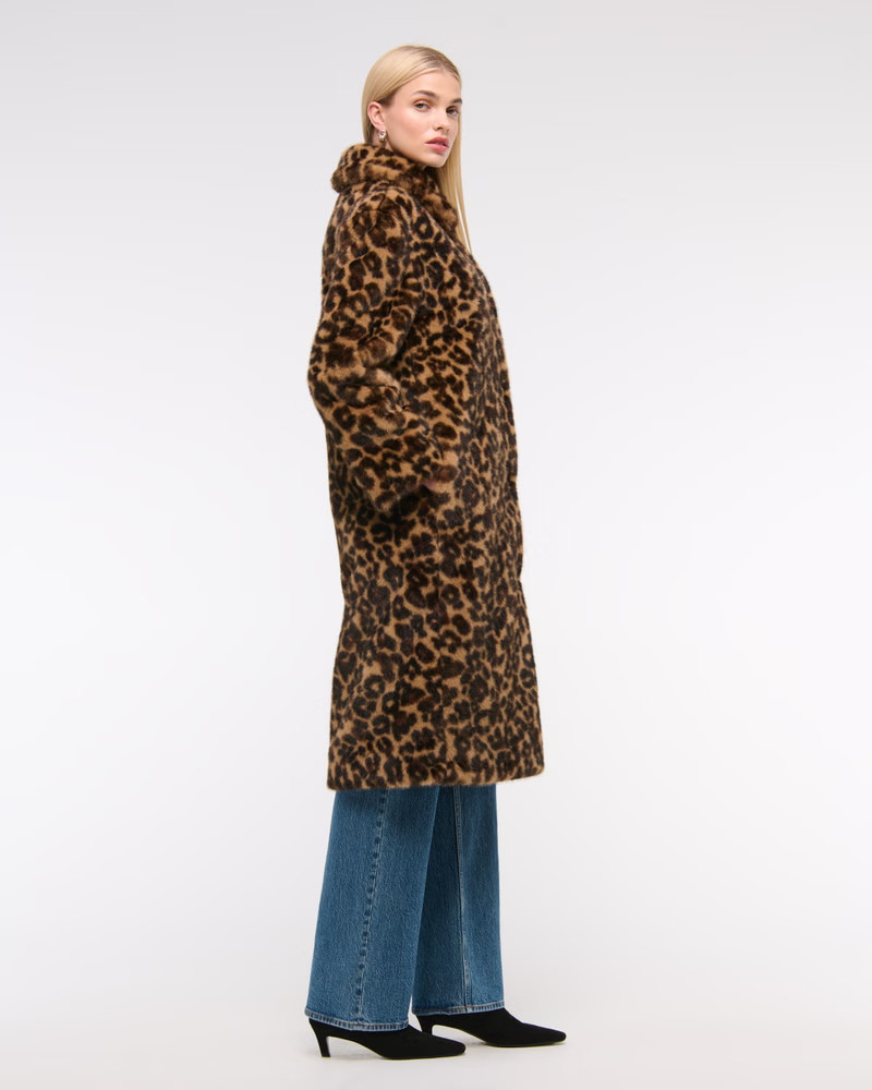 Faux Fur Coat | Abercrombie & Fitch (US)