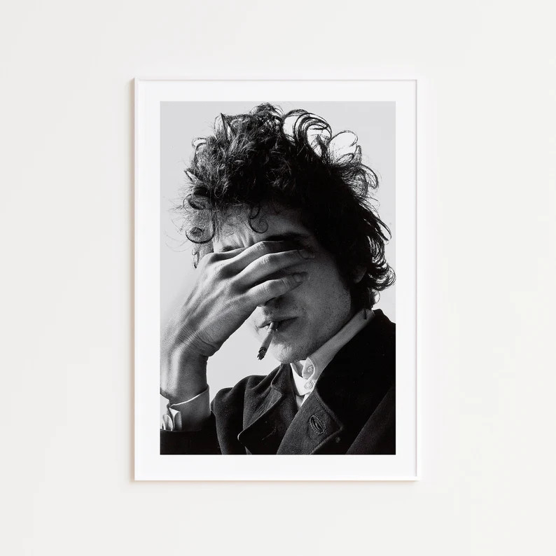 Bob Dylan Print, Black and White Photography Prints, Bob Dylan Poster, Photography Wall Art, Bob ... | Etsy (US)