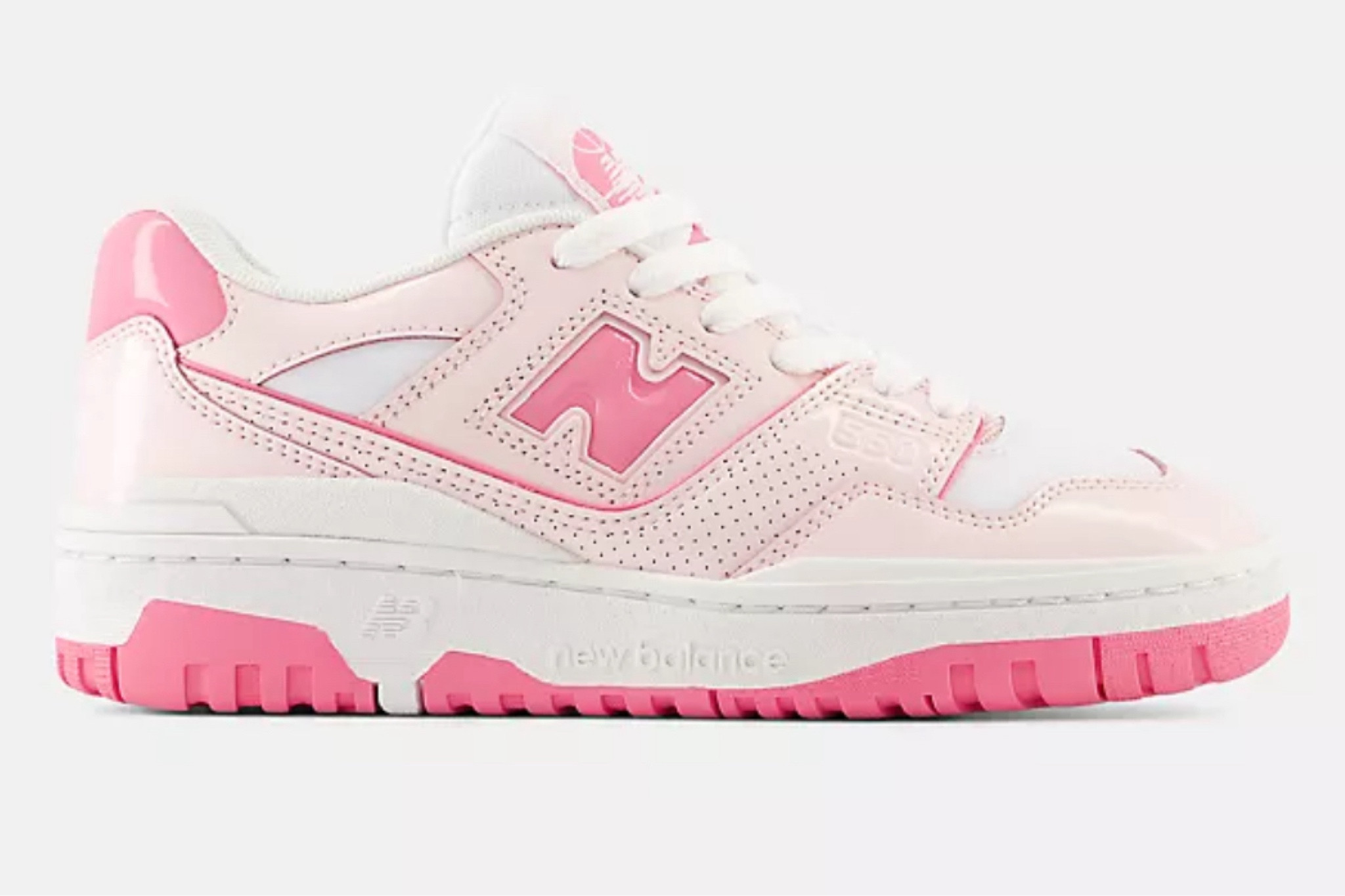 New Balance 550 Patent Pink 🩷

#LTKshoecrush #LTKSeasonal #LTKstyletip