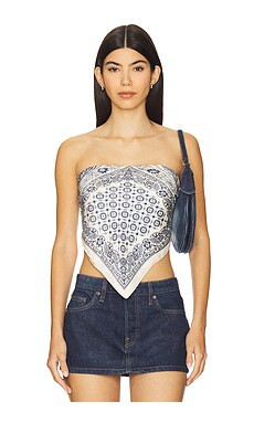 petit moments Lolita Head Scarf in White from Revolve.com | Revolve Clothing (Global)