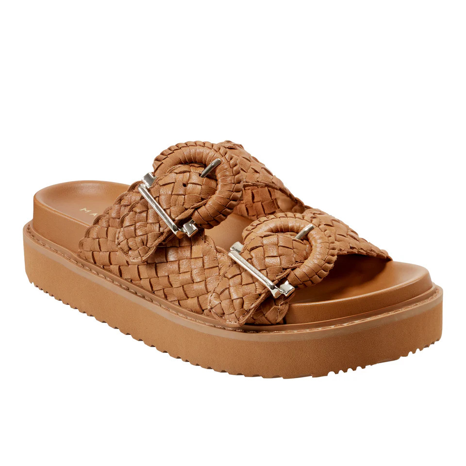 Auggie Woven Footbed Sandal | Marc Fisher
