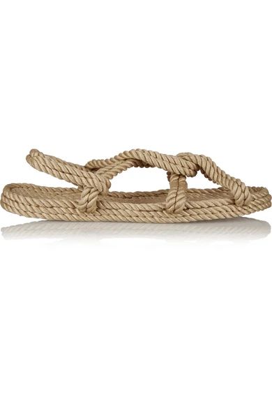 + Gurkees Biot rope sandals+ Gurkees Biot rope sandals | NET-A-PORTER (US)