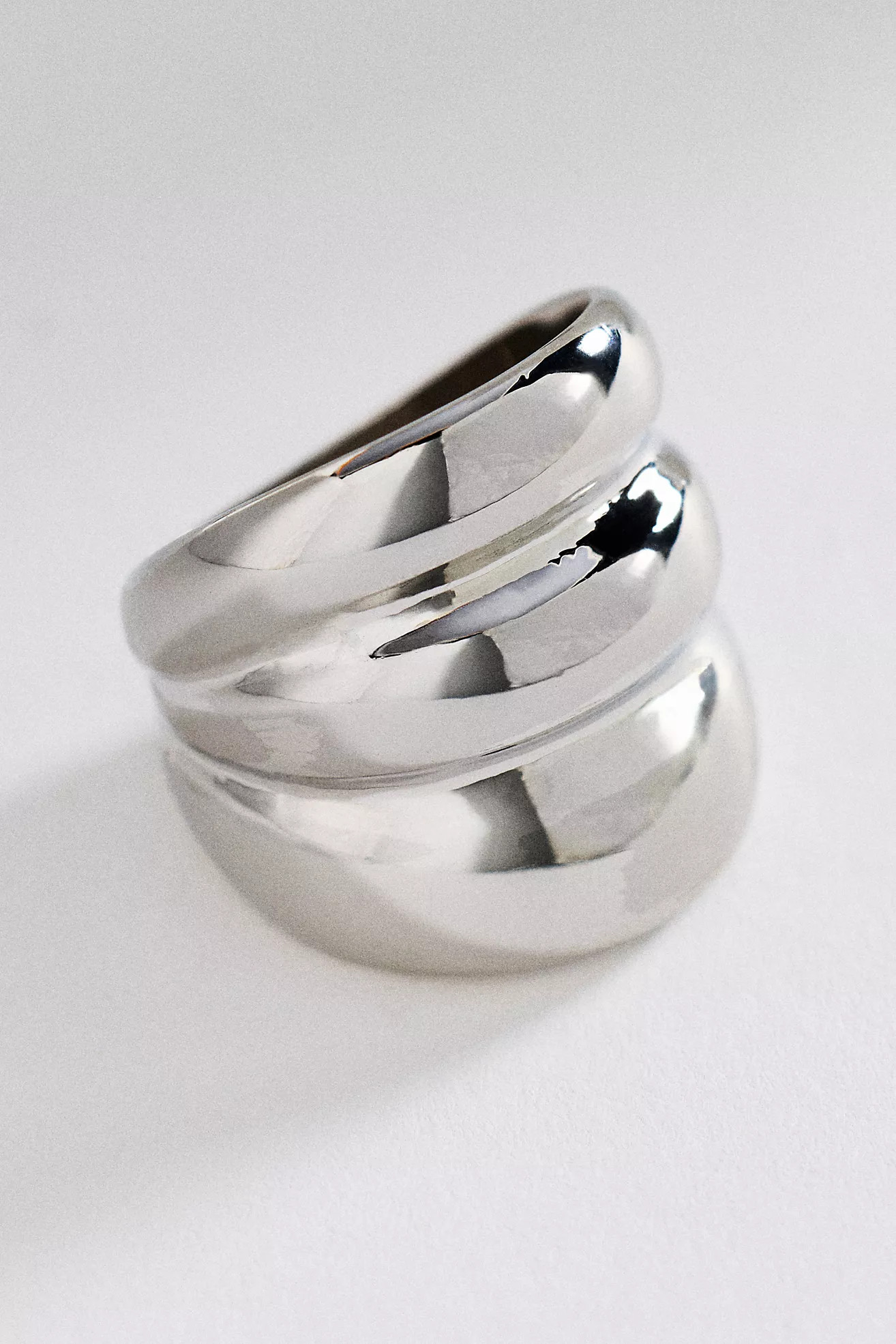 Ribbed & Stacked Motif Ring | Anthropologie (US)