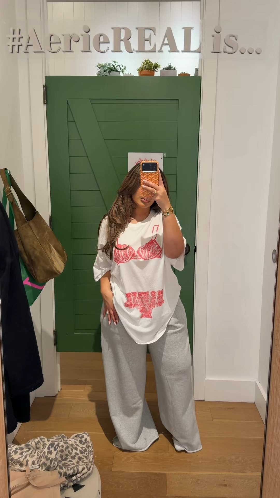 Loving aerie these days for loungewear! I wore a size medium in the pants. 

#LTKmomlife #LTKMidsize #LTKPetite