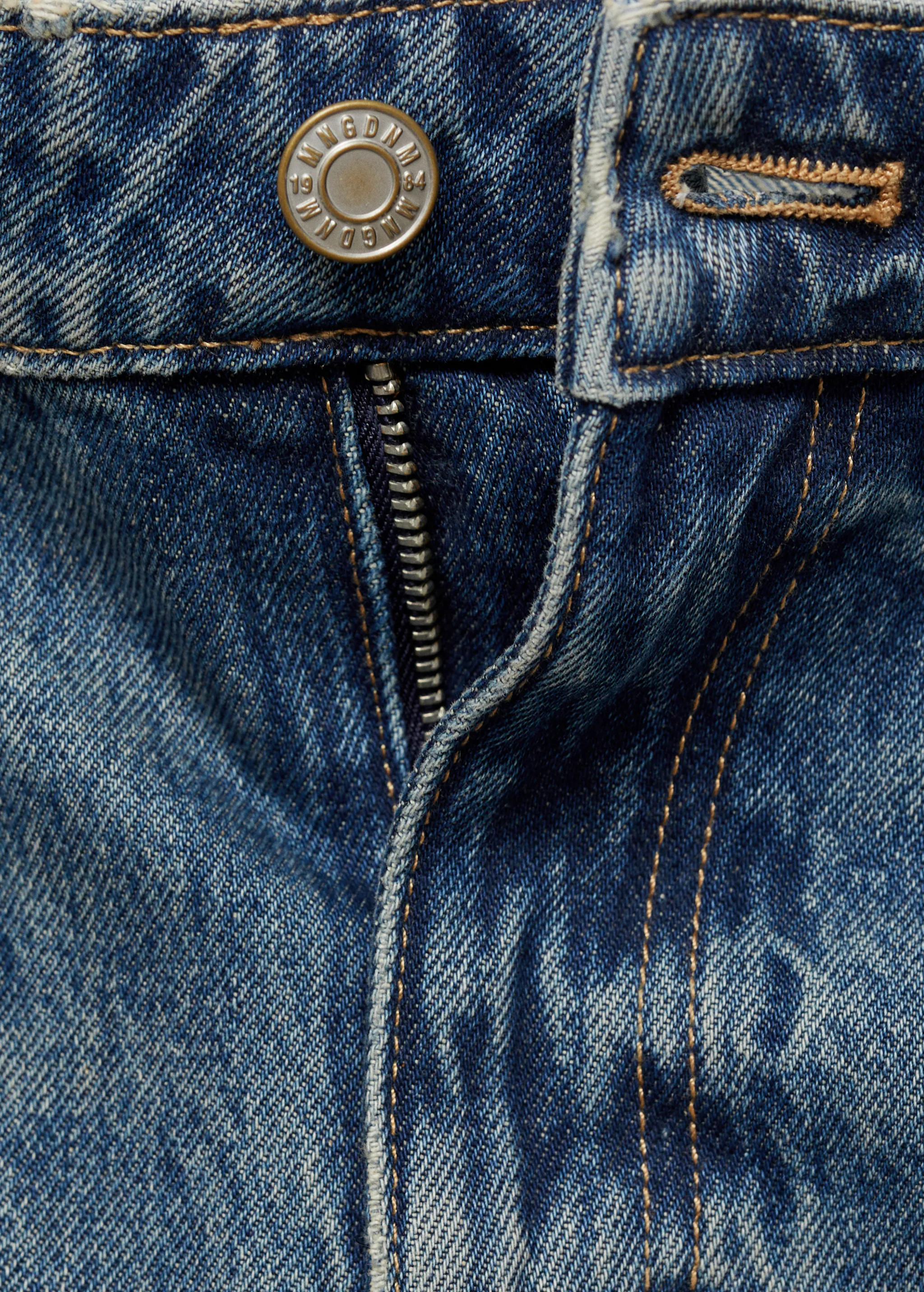 Blanca straight-fit cropped jeans - Women | MANGO USA | Mango (US/MX/AU)