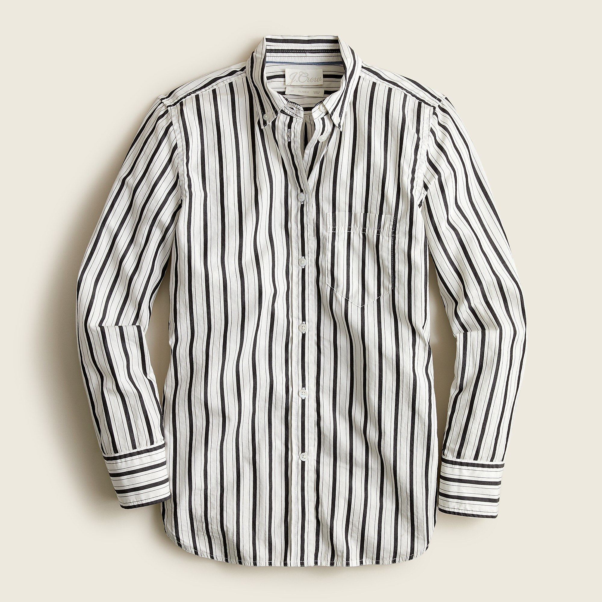 Classic-fit shirt in bold stripe | J. Crew US
