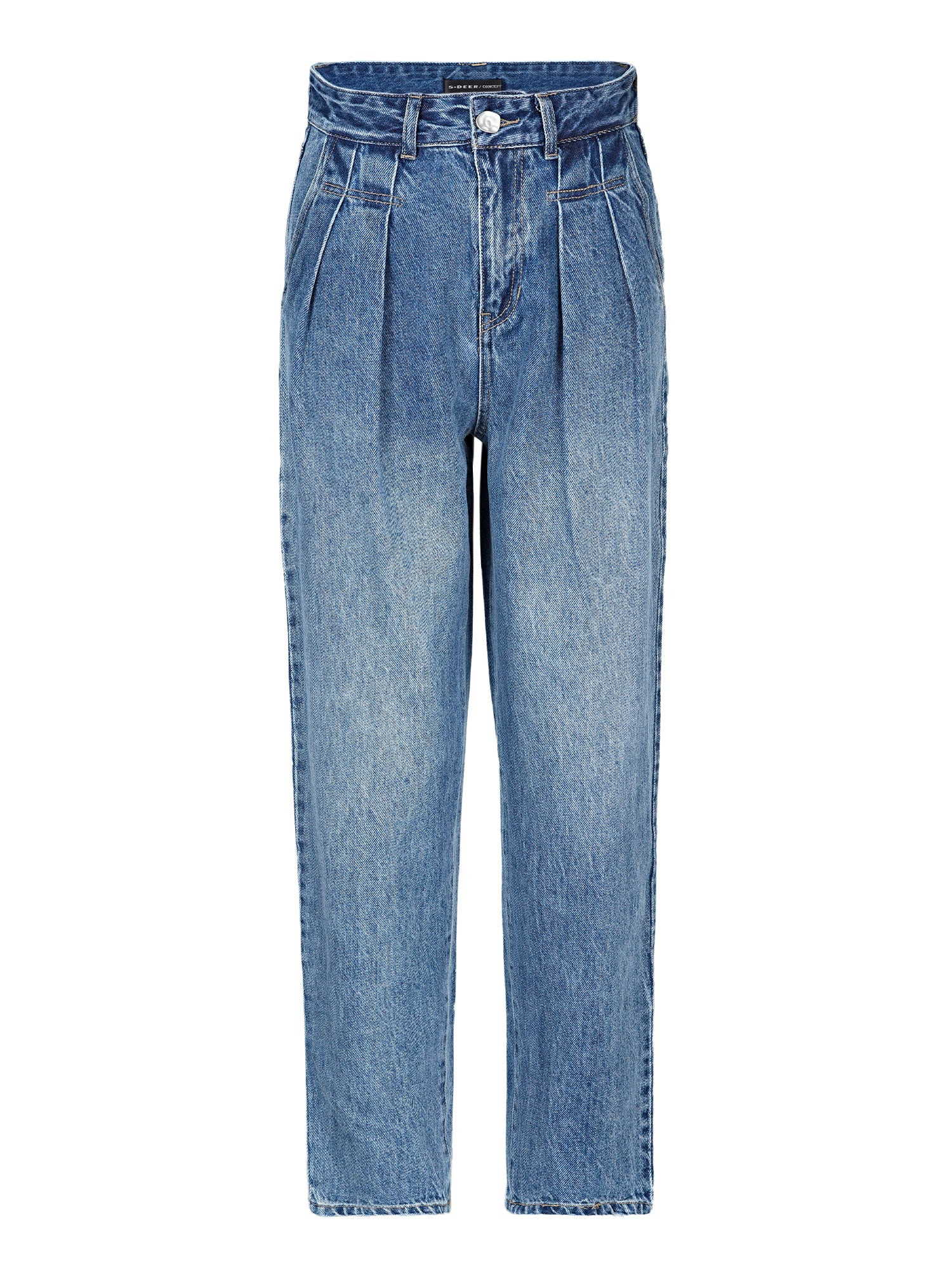 High Waist Straight Leg Jeans | SDEER