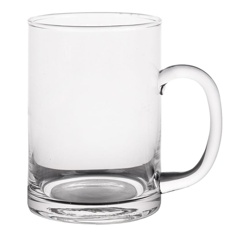 Clear Glass Coffee Mug | At Home