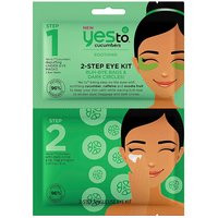 Yes To Cucumbers 2-Step Eye Kit | Simply Be (UK)