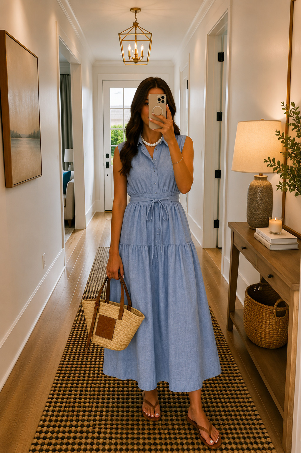Walmart find of the day 🤍 This cotton maxi shirtdress is such an easy throw-on-and-go piece! I love the flattering belt detail, and it comes in chambray or black. Perfect for work, weekend errands, brunch, or vacation.

Everything is linked in my LTK! ✨

#WalmartFashion #WalmartFinds #WalmartStyle #MaxiDress #ChambrayDress #SummerStyle #VacationOutfit #AffordableFashion #LTKStyle #LTKFinds

#LTKootd #LTKMidsize #LTKPlusSize