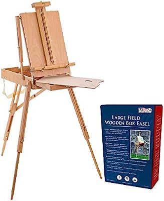 U.S. Art Supply Coronado Large Wooden French Style Field and Studio Sketchbox Easel with Artist D... | Amazon (US)