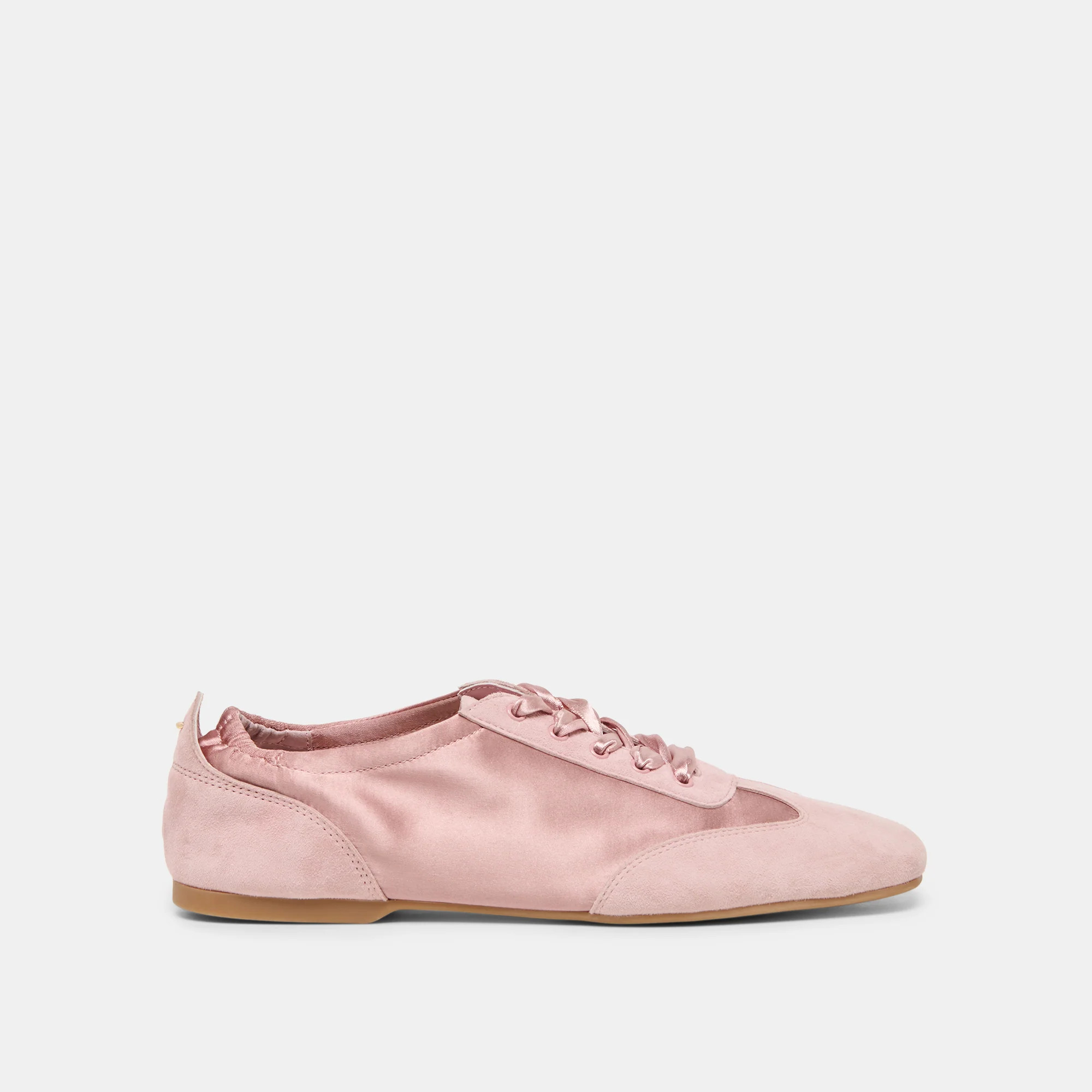 Itzy Pink Satin Sneakers | Dolce Vita | DolceVita.com