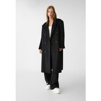 Stradivarius Long coat with pockets Black XL | Stradivarius (UK)