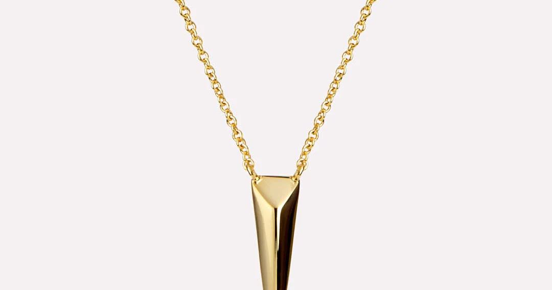Gold Pendant Necklace - Finley | Ana Luisa