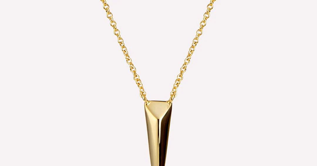 Gold Pendant Necklace - Finley | Ana Luisa