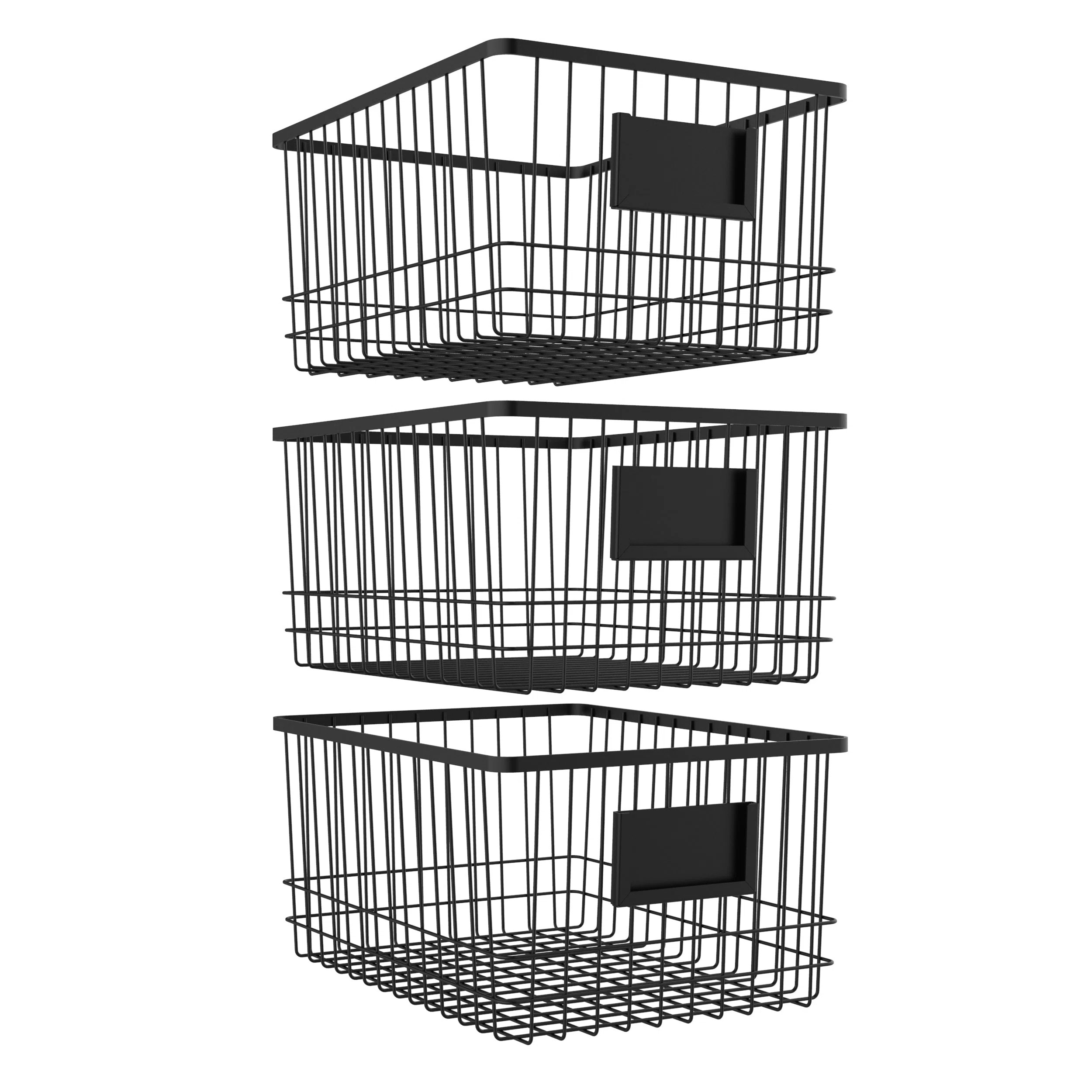Wire General Basket Set (Set of 3) | Wayfair North America
