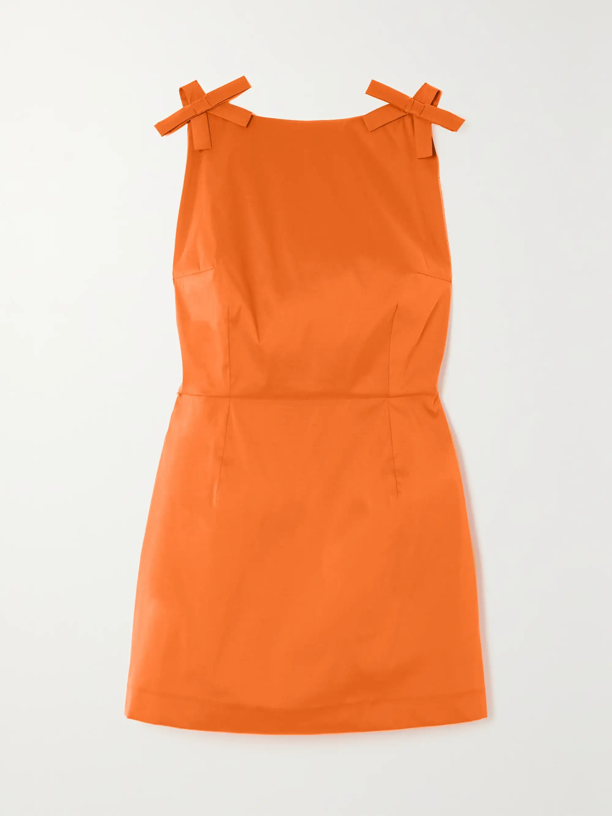 Kim open-back bow-detailed taffeta mini dress | NET-A-PORTER (US)