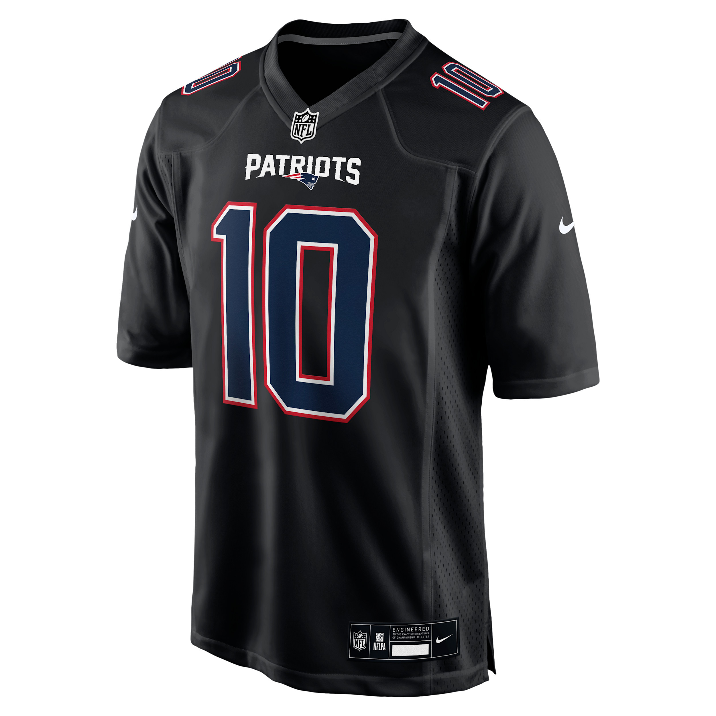 Drake Maye New England Patriots Nike Men's NFL Game Jersey in Black | 22NM00A8KF-HWF | Nike (US)
