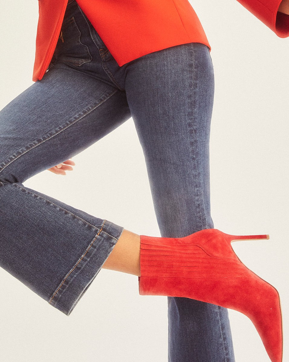 Lisa Stiletto-Heel Bootie | Veronica Beard