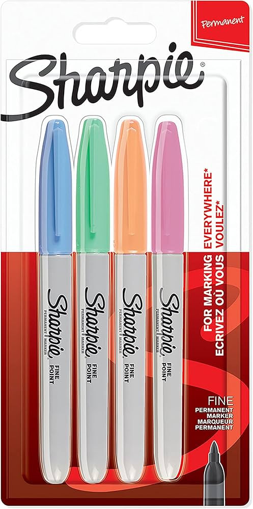 Sharpie Permanent Marker Set | Limited Edition Colour Assortment | Fine Point | 18 Count Marker P... | Amazon (US)