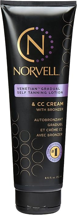 Norvell Venetian Sunless Self Tanner Gradual Color Extender Lotion 8.5 fl oz – Moisturizing Sel... | Amazon (US)