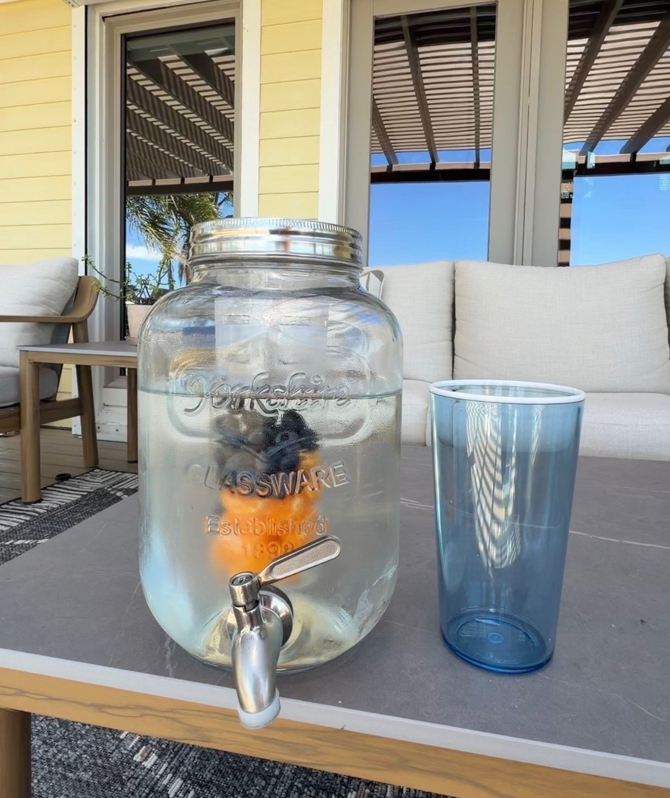 Wayfair outdoor finds I’m loving right now! This is the cutest drink dispenser for hosting this summer. @Wayfair 

 #LTKSeasonal #LTKHome