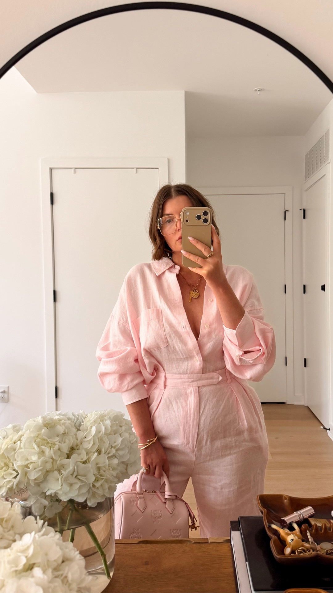 Linen jumpsuit runs true to size

#LTKgrwm #LTKootd
