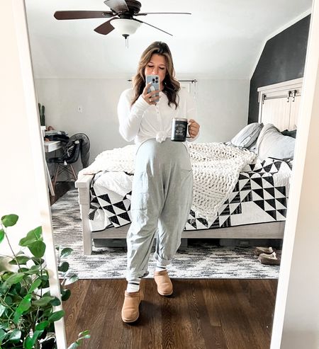 My new favorite outfit 😍 

Bump style | free people | free people hot shot | maternity jumpsuit | maternity style | maternity outfit | Cozy outfit | fall outfit | work from home style 

#LTKstyletip #LTKunder100 #LTKbump