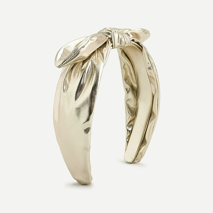 Girls' bow headband | J. Crew US