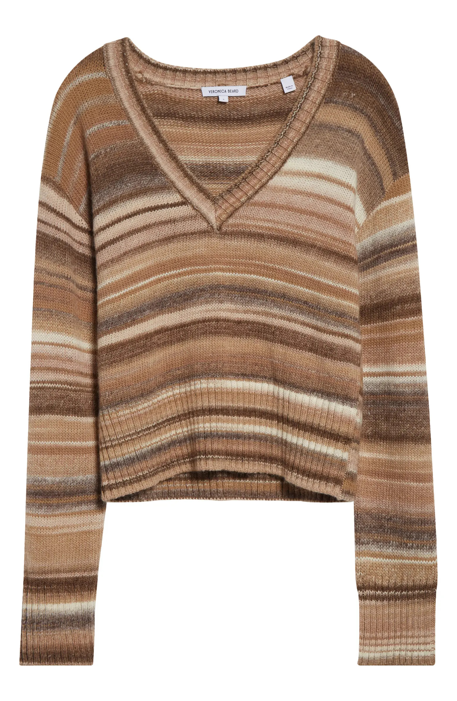 Diora Stripe Wool Blend Sweater | Nordstrom