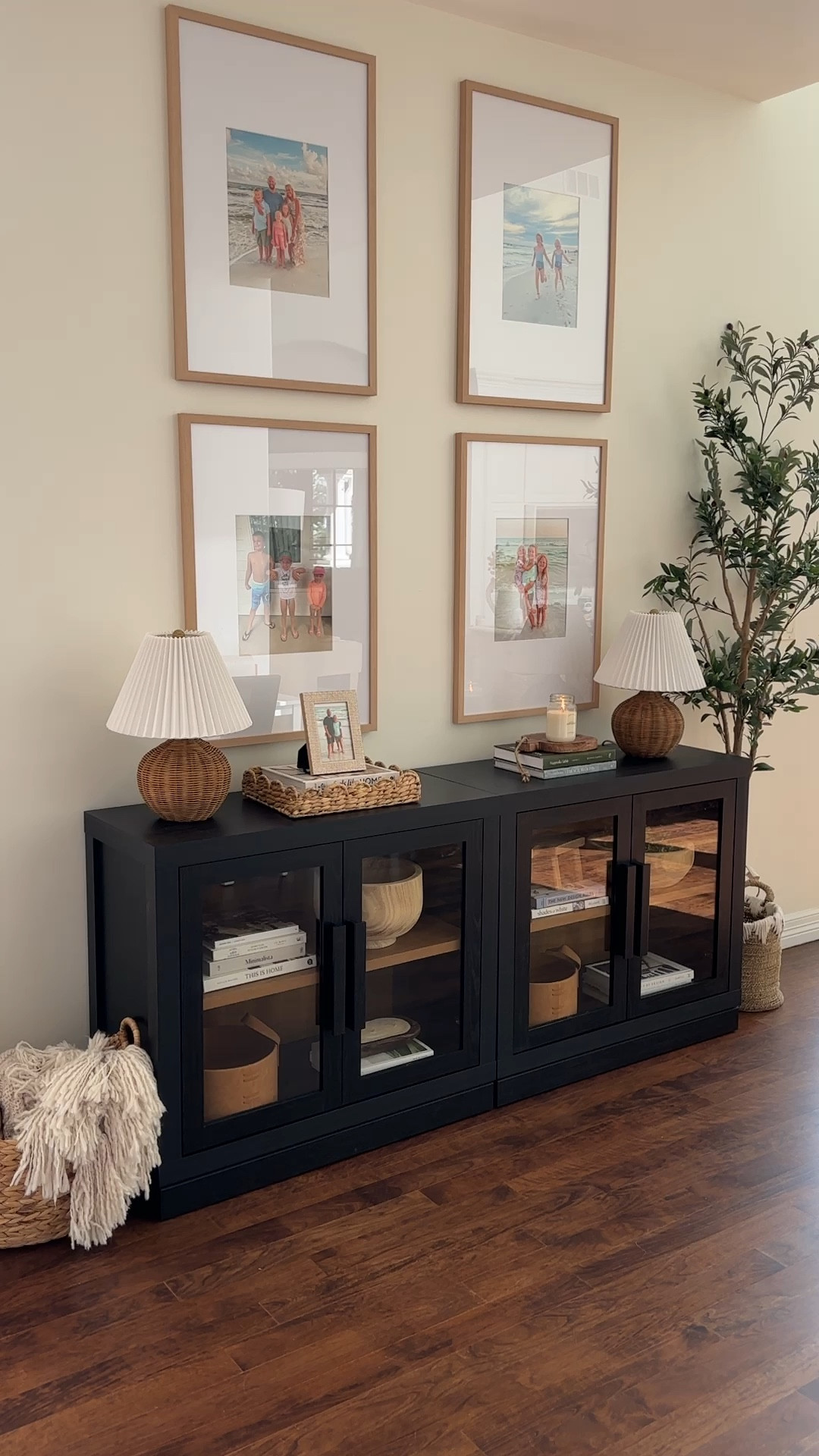 Gorgeous cabinet from Walmart! I slid two together here. The light honey shade is on sale. 

Sarah Joy, Walmart home, home decor, adorable, dining room 

#LTKSaleAlert #LTKWatchNow #LTKHome