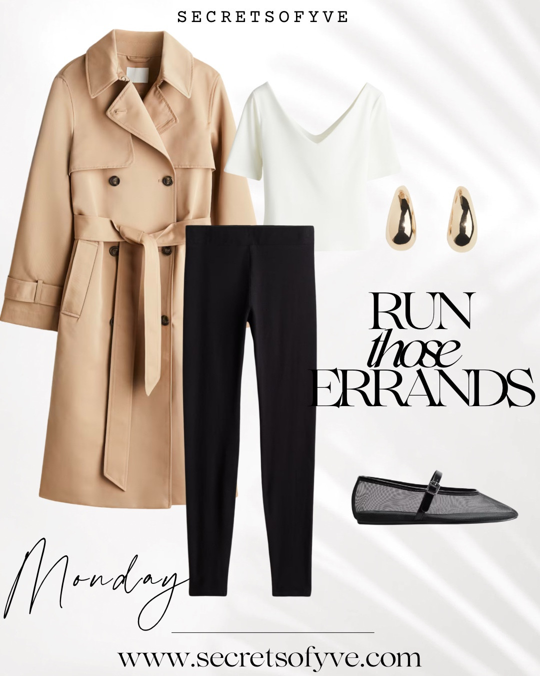 Secretsofyve: Monday ootd; run your errands capsule wardrobe! Outfit of the dayy
#Secretsofyve #ltkgiftguide
Always humbled & thankful to have you here.. New posts daily at 3pm &4:15pm EST. @h&m
CEO: PATESI Global & PATESIfoundation.org
 @secretsofyve : where beautiful meets practical, comfy meets style, affordable meets glam with a splash of splurge every now and then. I do LOVE a good sale and combining codes! #ltkstyletip #ltksalealert #ltkfamily #ltku #ltkfindsunder100 #ltkfindsunder50 #ltkover40 #ltkpetite #ltkplussize #ltkshoecrush #ltkactive #ltkfitness #ltkmidsize #ltktravel #ltkparties #ltkitbag #ltkbump secretsofyve 

#LTKWorkwear #LTKWatchNow #LTKSeasonal