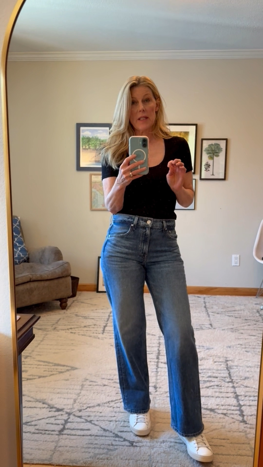 My favorite denim is still on sale today at 20% off, but it’s the final day. AYR rarely has sales, so grab them if you like them. 

True to size, they start out snug and mold to your body.  Very comfy and flattering. And they come in three rises so you can find the perfect fit. 

#LTKCyberWeek #LTKSaleAlert #LTKOver40