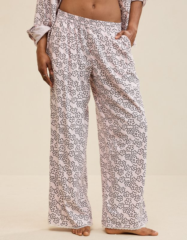 Aerie Street Flannel Trouser PJ | Aerie