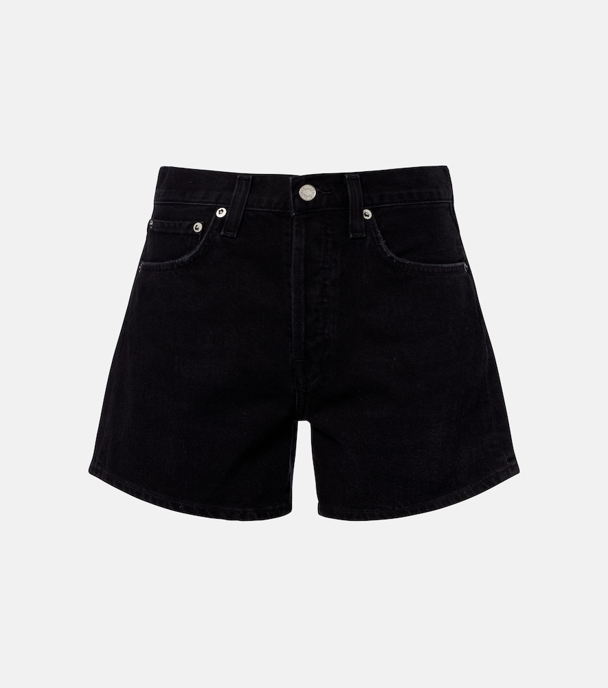 Agolde Parker Long denim shorts | Mytheresa (UK)