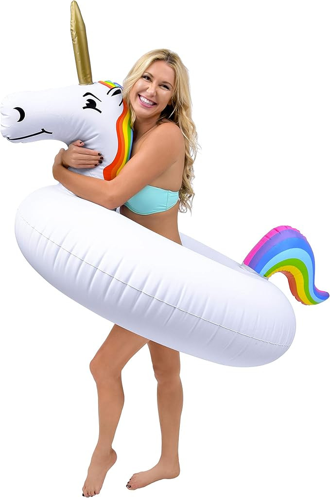 GoFloats Unicorn Pool Float Party Tube - Inflatable Rafts, Adults & Kids | Amazon (US)