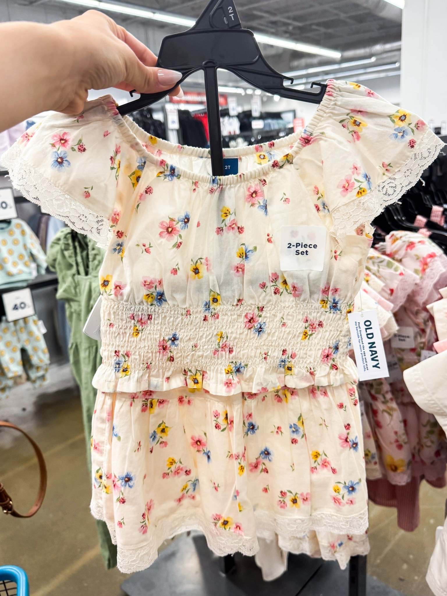 Obsessed with this toddler girls floral outfit set 🌸 The sweetest spring skirt set for little girls! Would make a perfect Easter outfit too! 

#ToddlerStyle #ToddlerGirlOutfit #SpringKidsFashion #EasterOutfit #oldnavy 

#LTKSpringSale #LTKSeasonal #LTKKids