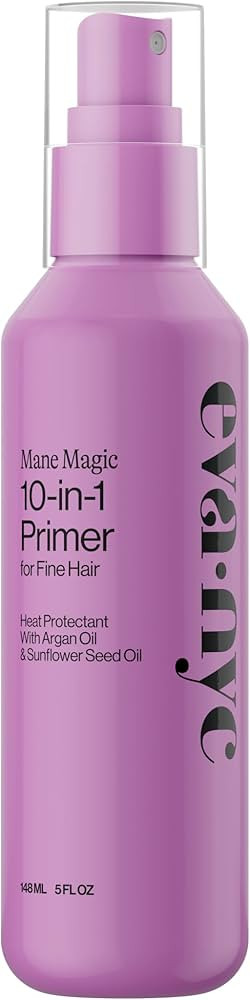 Eva NYC Mane Magic 10-in-1 Hair Primer - New Fine Mist + No-Leak Spray - Sunflower Seed + Argan O... | Amazon (US)
