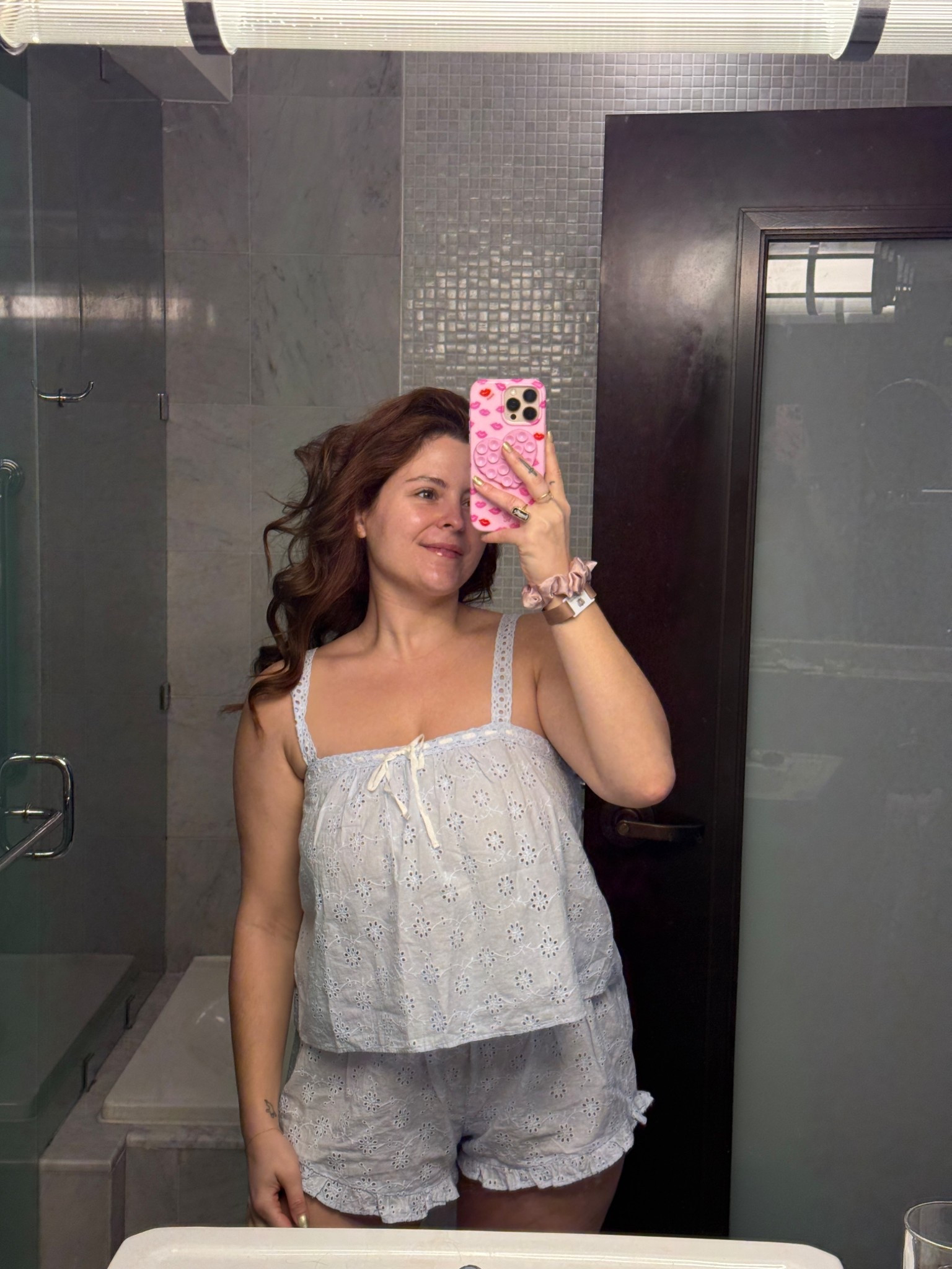 Abercrombie cut out eyelet pajamas set

#LTKMidsize #LTKgrwm #LTKmorningroutine