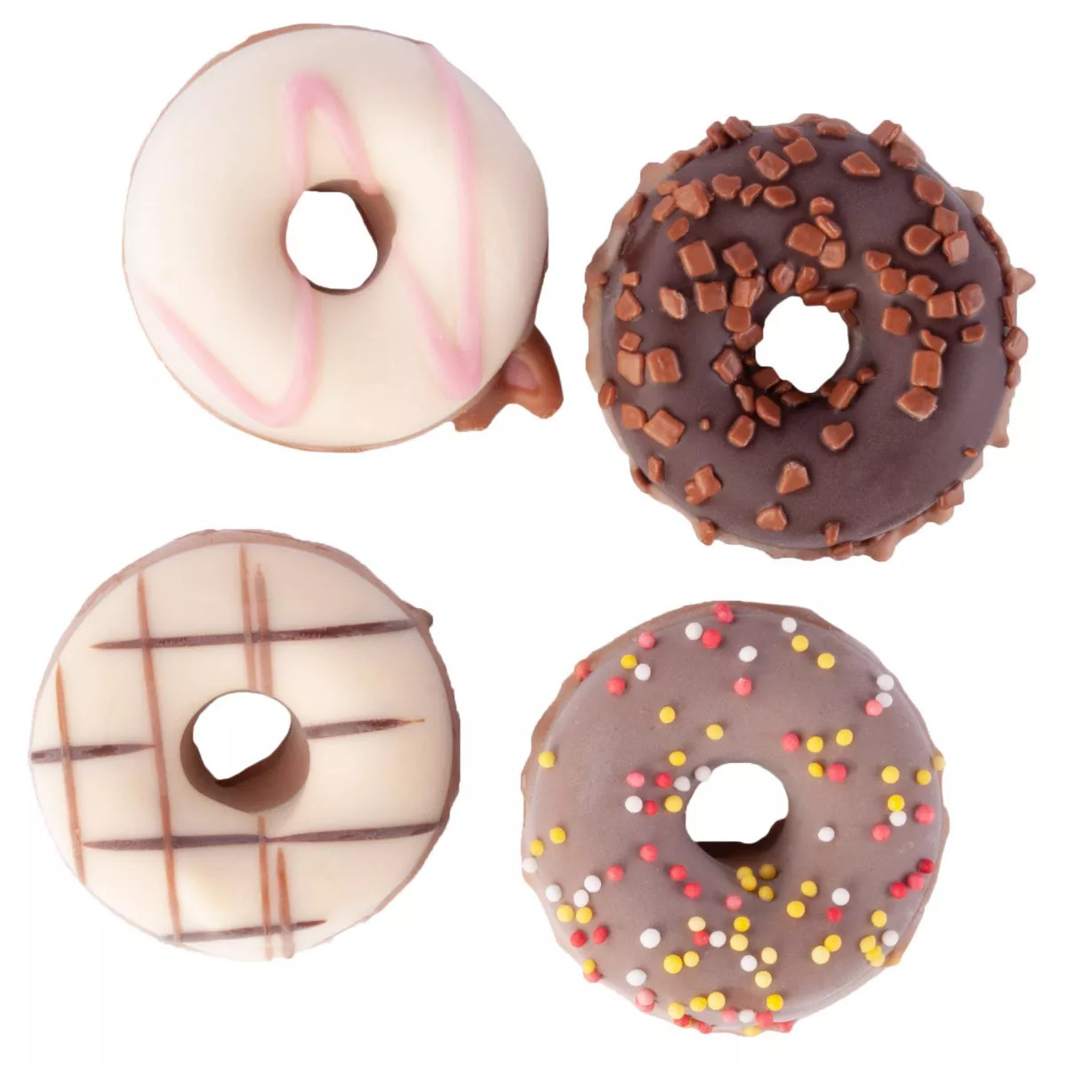 Galerie Valentine's Day Donut Shaped Belgian Chocolates - 6oz | Target