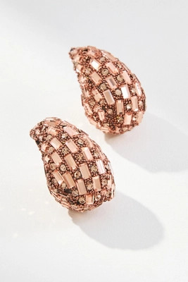 The Petra Drop Earrings: Long Mixed Pavé Edition | Anthropologie (US)