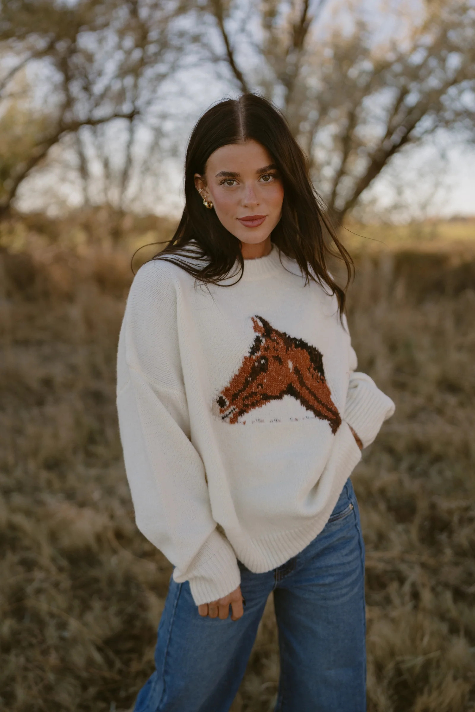 Hold Your Horses Sweater | Goldie Lew Jewelry, LLC