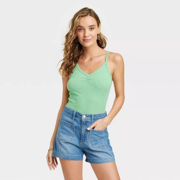 Women's Ribbed Cami - Universal Thread™ | Target