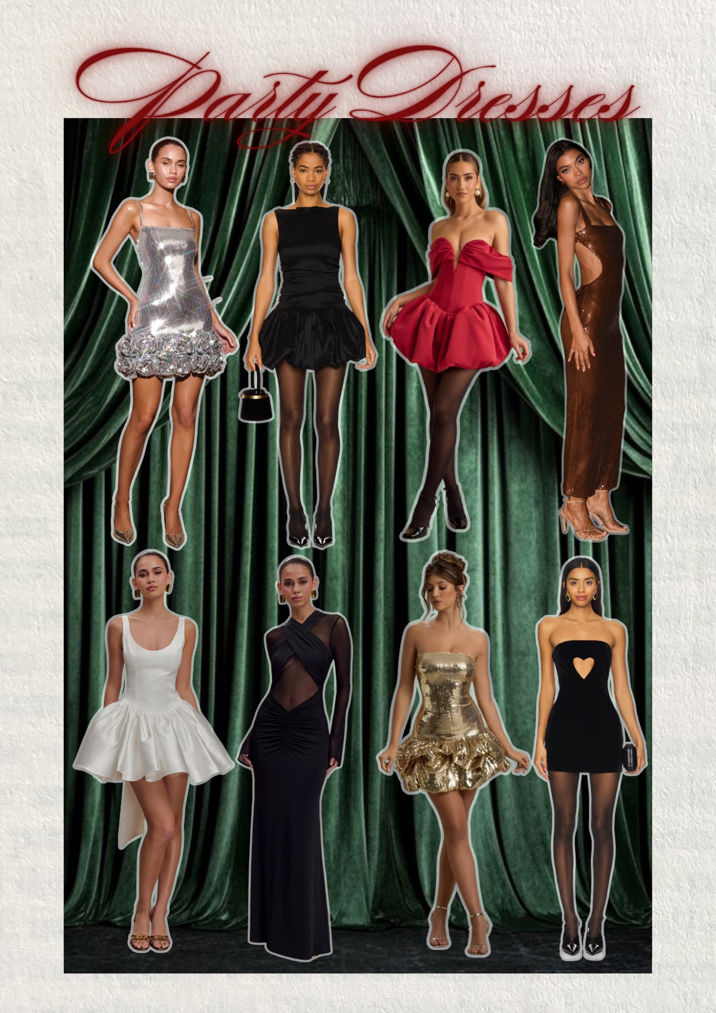 Party dresses 💫✨🪩 

#LTKSeasonal #LTKHoliday #LTKGiftGuide