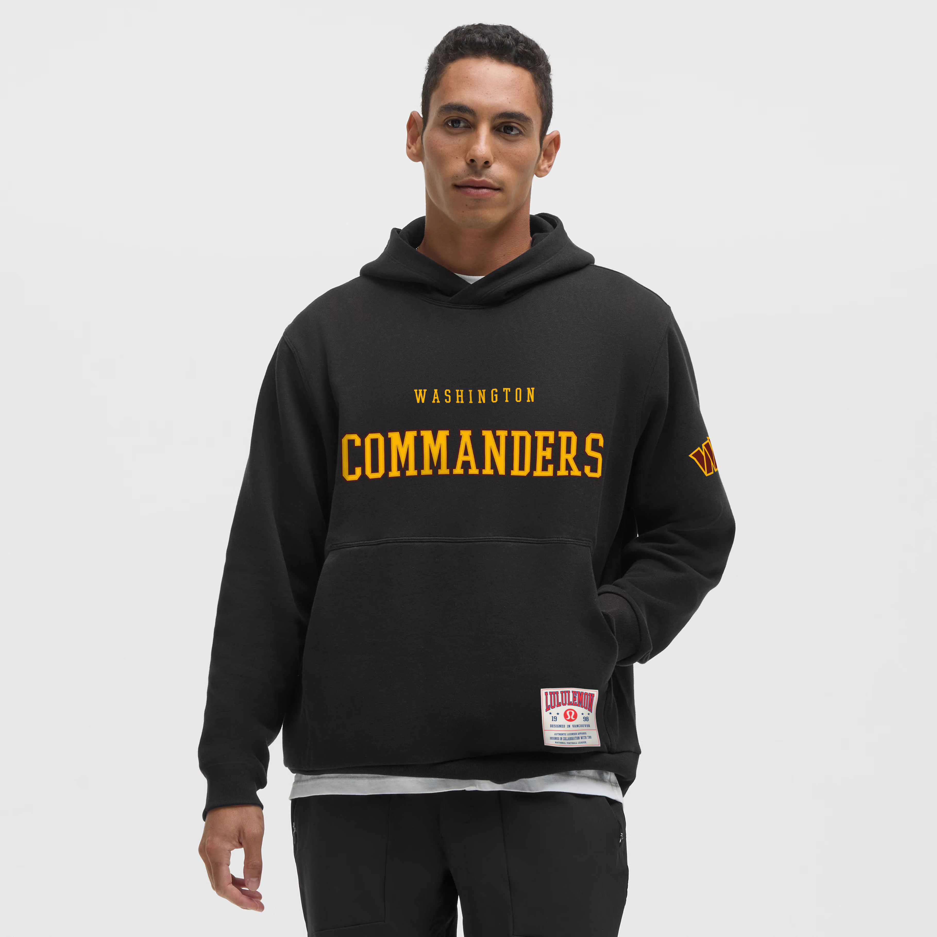 Washington Commanders lululemon Steady State Pullover Hoodie - Black | Fanatics