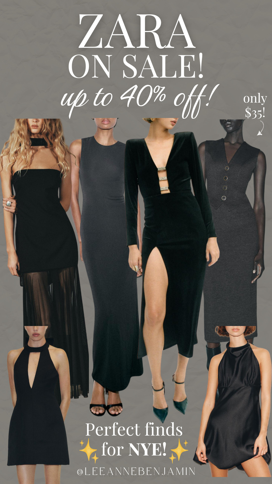 ZARA on sale! up to 40% off and perfect finds for NYE! 

 #LTKSaleAlert #LTKPetite #LTKFindsUnder100