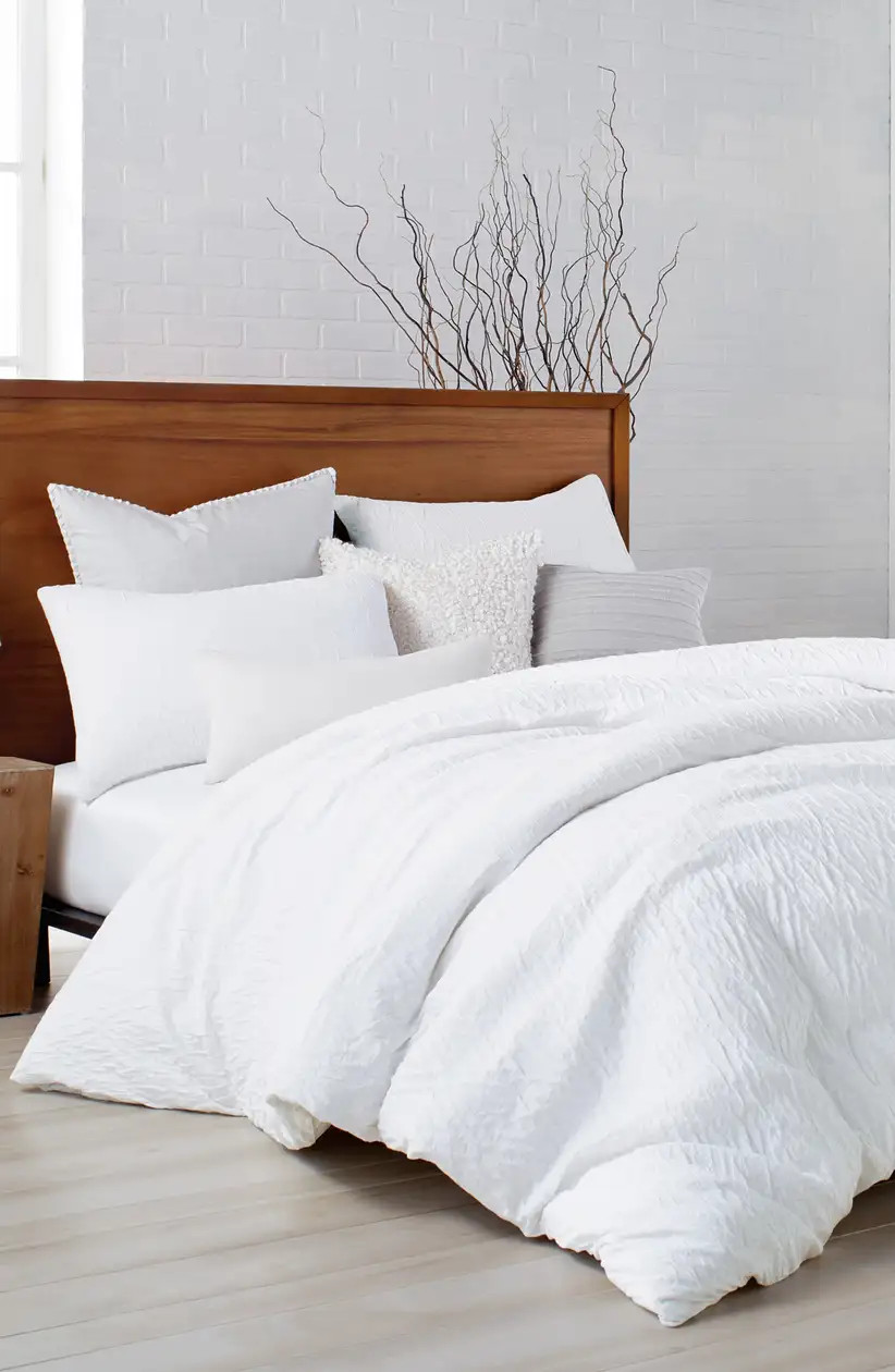 DKNY PURE Crinkle Duvet Cover | Nordstrom
