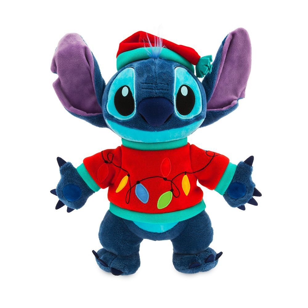 Stitch Light-Up Holiday Plush – Medium 15'' | Disney Store