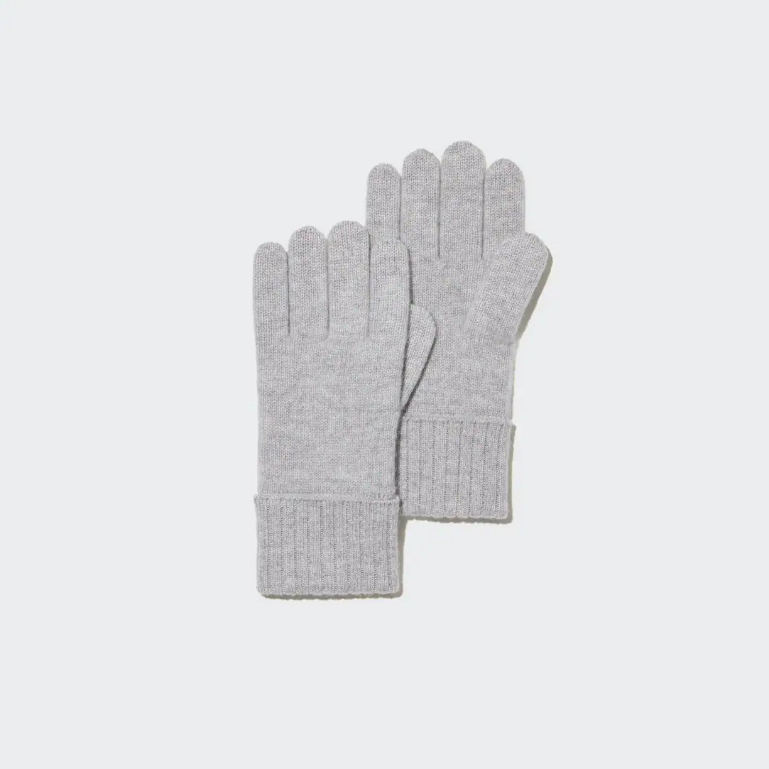 100% Cashmere Knitted Gloves | UNIQLO (UK)