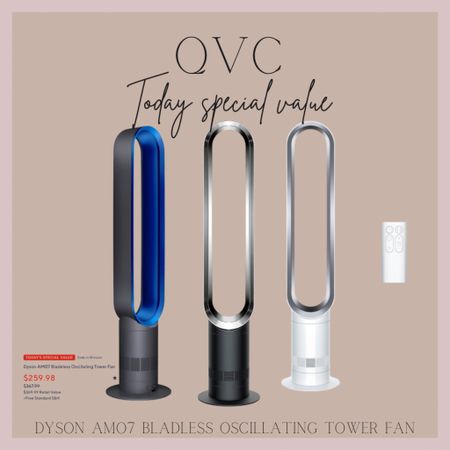 Shop my Dyson Tower Fan on TSV sale price! Save over $100 off + free shipping today 🙌✨

10 bladless cooling speeds.

Just in time for beating that summer heat ☀️

Use code “Welcomeq15” to save more 


@qvc #ad #loveqvc 